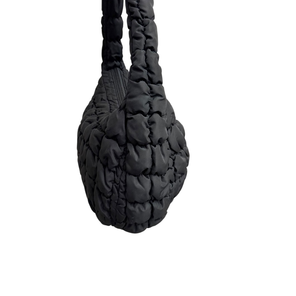 Cos small black quilted hobo bag - Picture 5 of 12